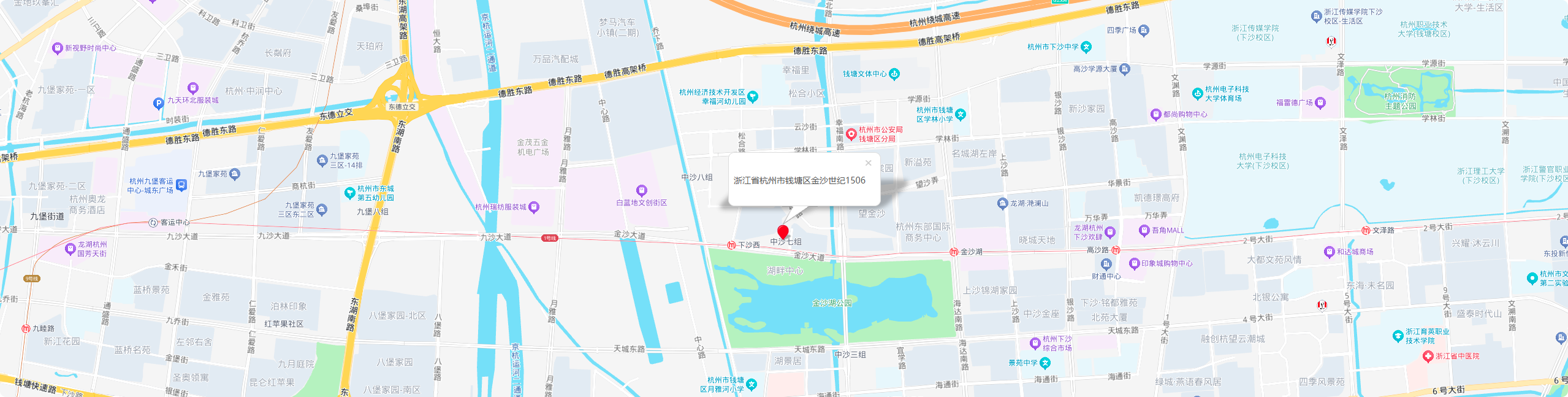 总部位置地图